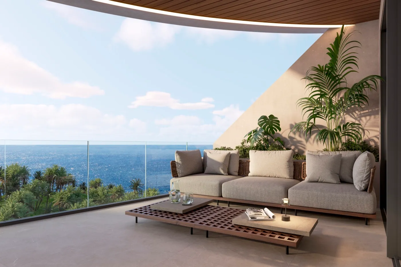 1 Habitación + Lounge · Vista al Mar